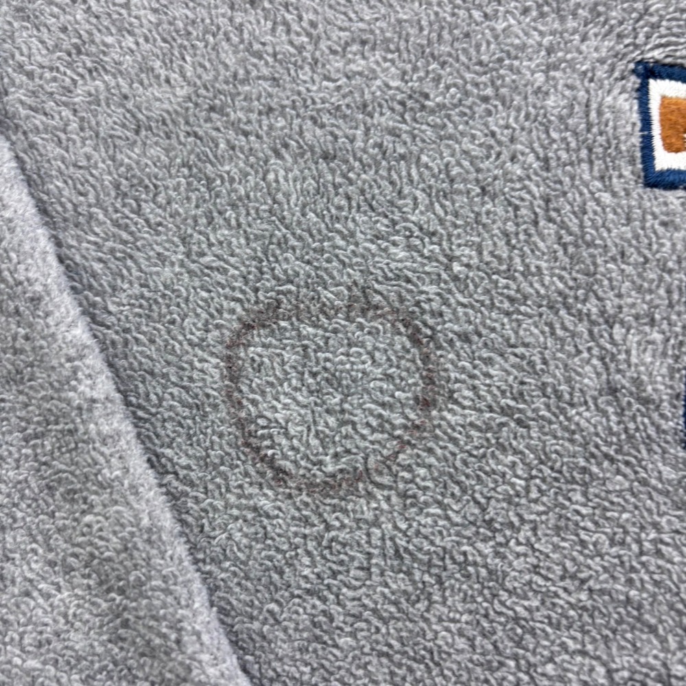 Vintage Disney Store Tigger Fleece Sweatshirt Gray Embroidered Mens Size XL - Picture 4 of 7